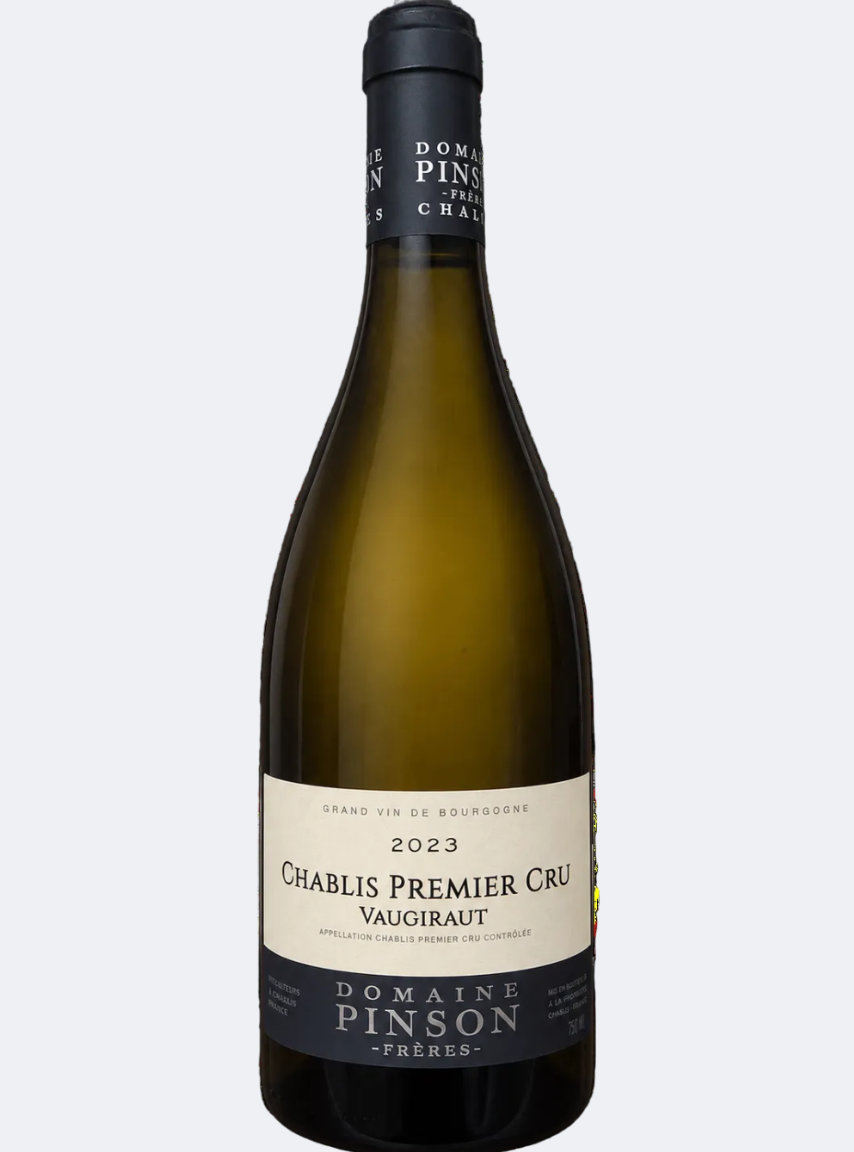 Chablis 1er Cru Vaugiraut 2023 - Domaine Pinson frères